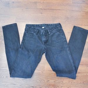Banana Republic washed black skinny jeans